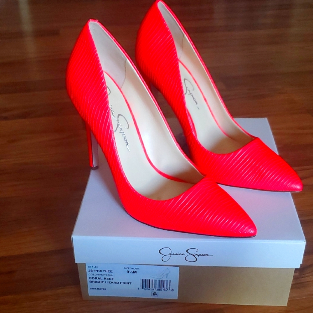Jessica Simpson Coral Reef Pointed Toe Pumps